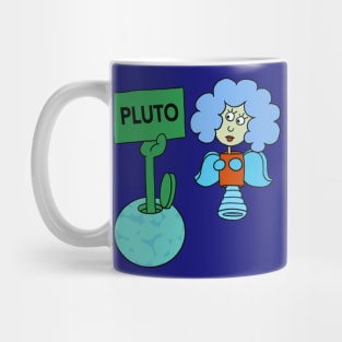 Interplanet Janet - Pluto Mug